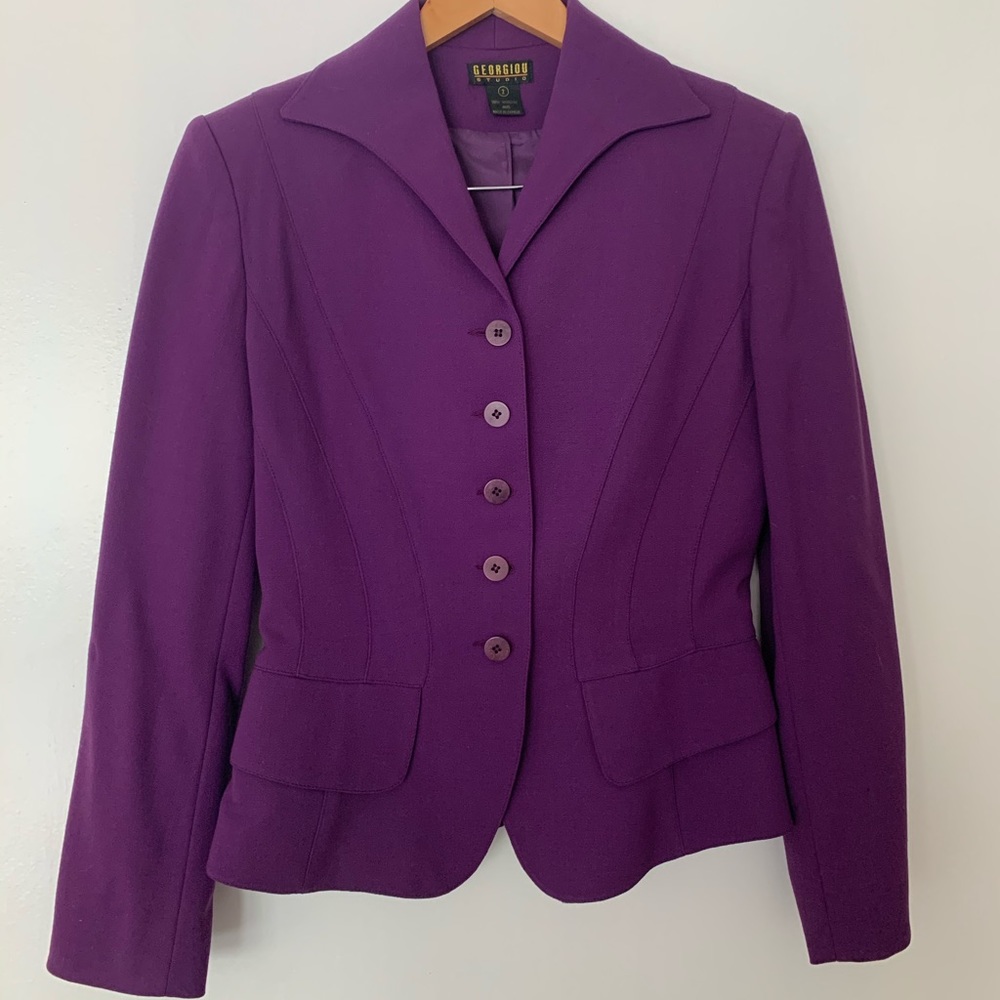 GEORGIOU Studio- Blazer and matching skirt. Both size 2
